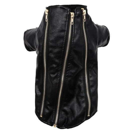Cool Leather Dog Warm Jacket - Bark ‘n’ Paws