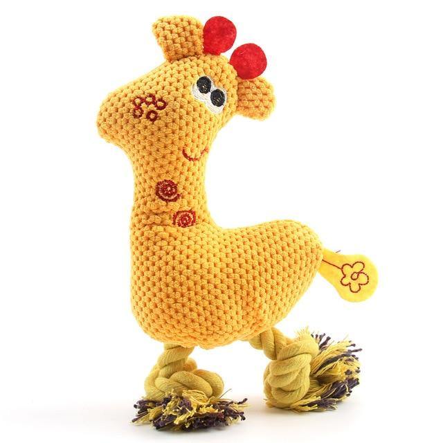 Cute Giraffe Squeaky Toy - The Bark ¡®n¡¯ Paws