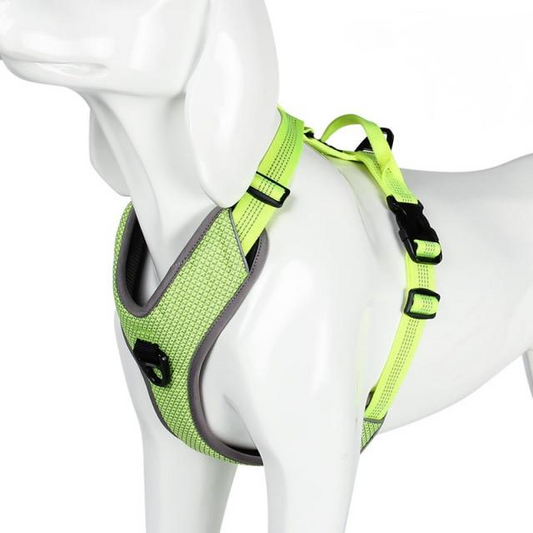 Padded Reflective Tactical Dog Harness