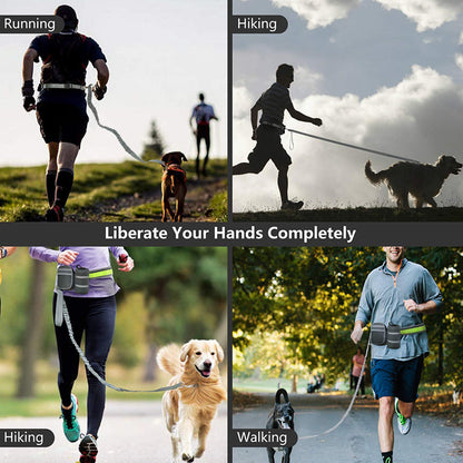 Handsfree 2 Storage Bags Dog Lead