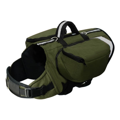 Outdoor Reflective Dog Backpack Harness