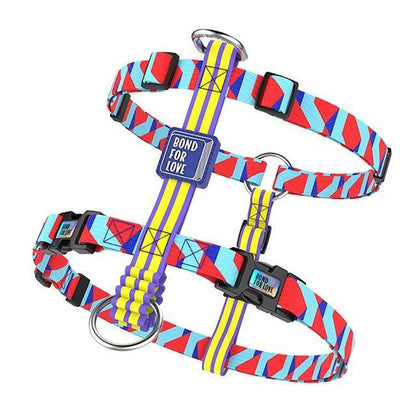 Printed Dog Pet Harness - The Bark ¡®n¡¯ Paws