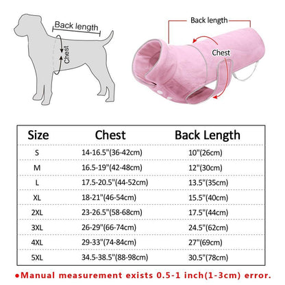 Reflective Warm Dogs Clothes Jacket - Bark ‘n’ Paws