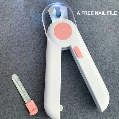 Professional Pet Nail Clippers With Led Light
