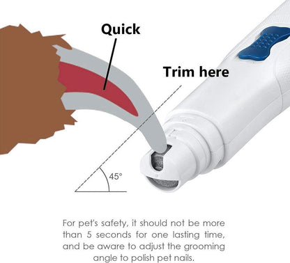 Effective Portable Safe Pet Nail Grinder