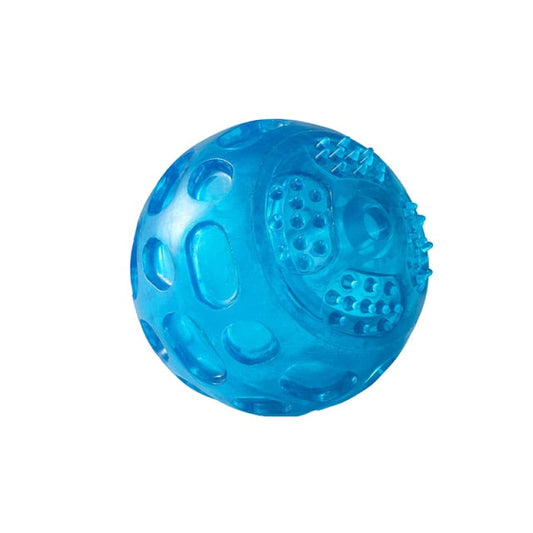 Indestructible Sound Dog Toy Ball
