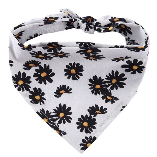 Pet Dog Cute Floral Bandanas