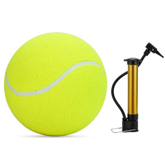 Inflatable Big Tennis Ball Dog Toy