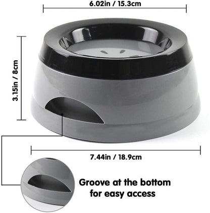 No Spill Travel Dog Bowl