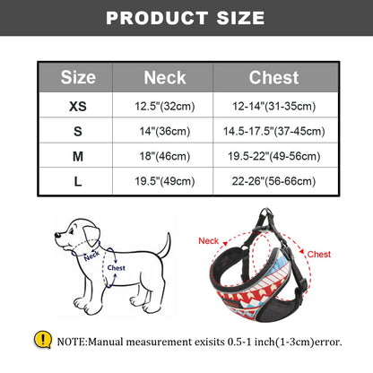 Reflective Nylon Puppy Dog Harness