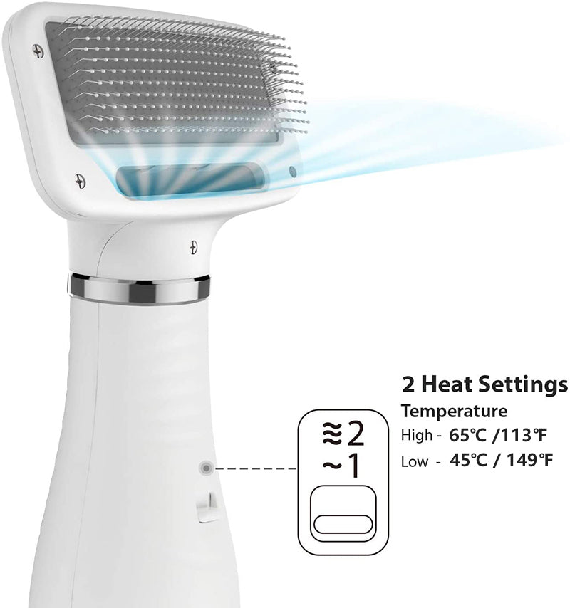 2 In 1 Dog Dryer Hair Brush