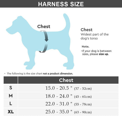 Soft Padded Reflective Dog Harness