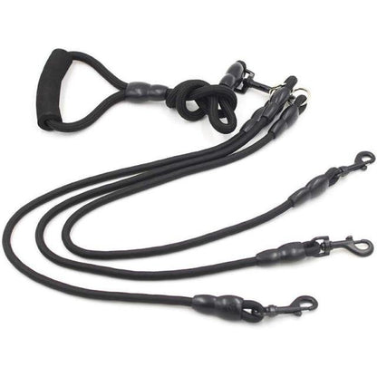 3 in 1 Heavy Duty Dual / Triple Dog Leash - Bark ‘n’ Paws
