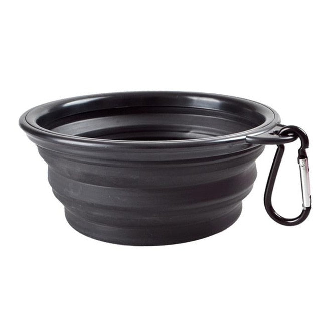 Portable Outdoor Silicone Bowl - The Bark ¡®n¡¯ Paws