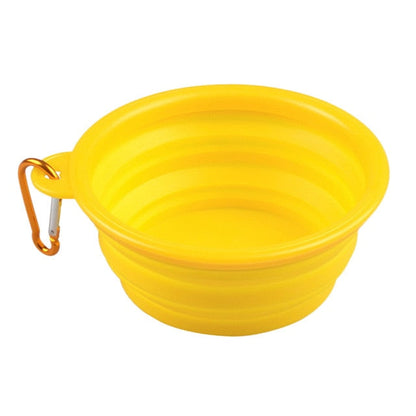 Portable Outdoor Silicone Bowl - The Bark ¡®n¡¯ Paws
