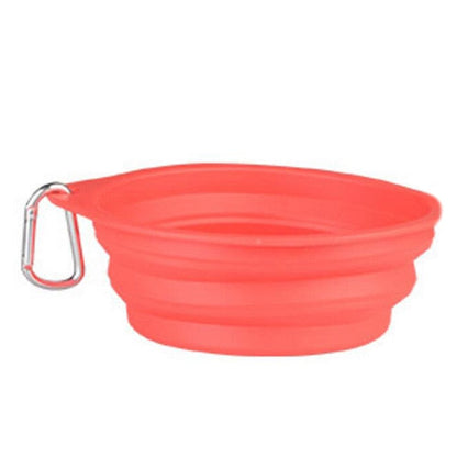 Portable Outdoor Silicone Bowl - The Bark ¡®n¡¯ Paws