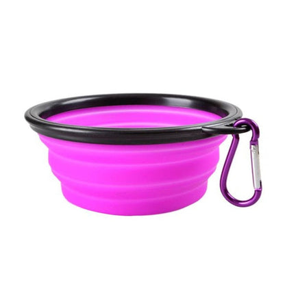 Portable Outdoor Silicone Bowl - The Bark ¡®n¡¯ Paws