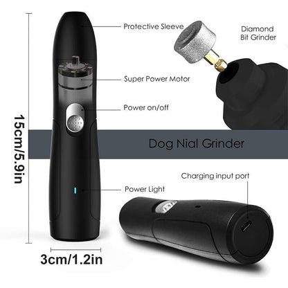 Professional Low Noise Pet Nail Grinders