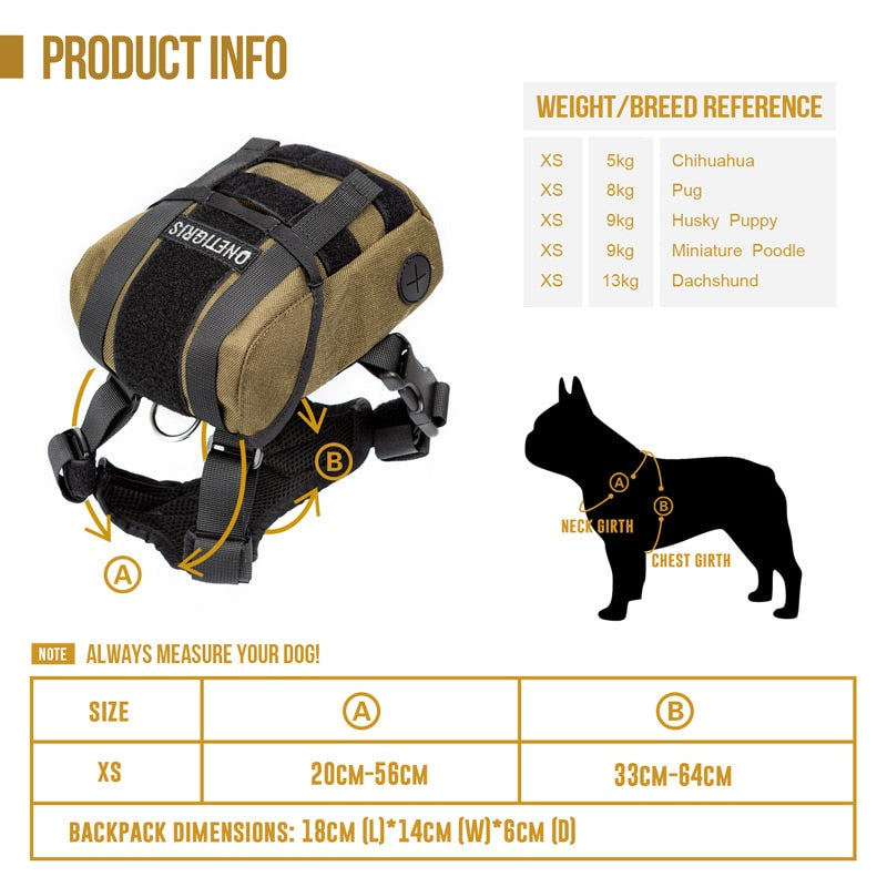 Eureka K9 Small Dog Outdoor Backpack