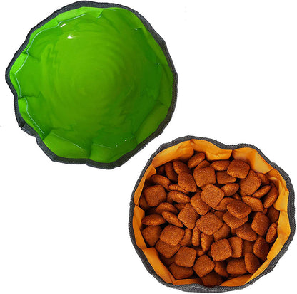 1.1L Large Capacity Collapsible Dog Bowls