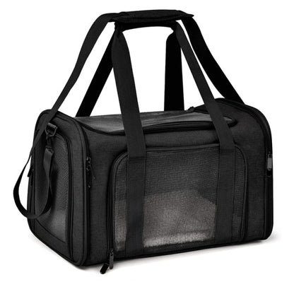 Collapsible Padded Shoulder Strap Dog Carrier Bag