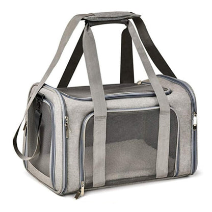 Collapsible Padded Shoulder Strap Dog Carrier Bag