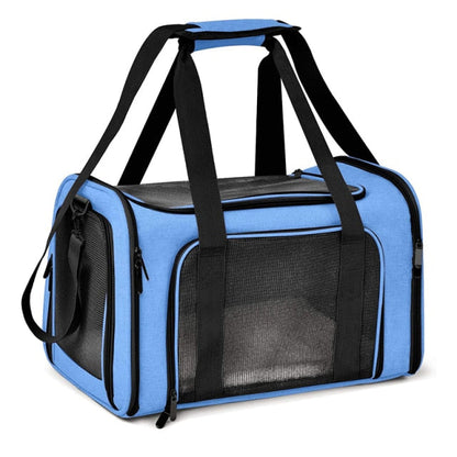 Collapsible Padded Shoulder Strap Dog Carrier Bag