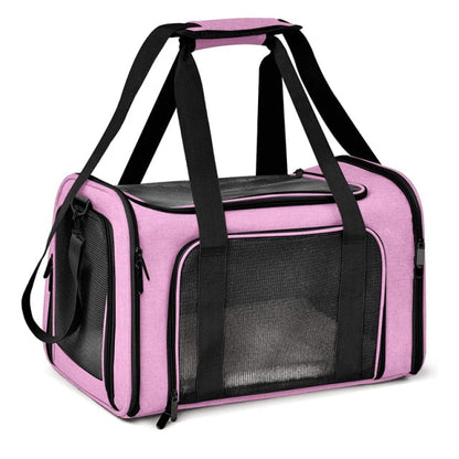 Collapsible Padded Shoulder Strap Dog Carrier Bag