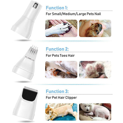 Professional 3 In 1 Dog Grooming Kit