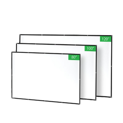 Portable Projector Screen 80/100/120-inch