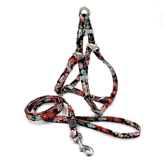 Reflective Nylon Dog Harness & Lead - Bark ¡®n¡¯ Paws