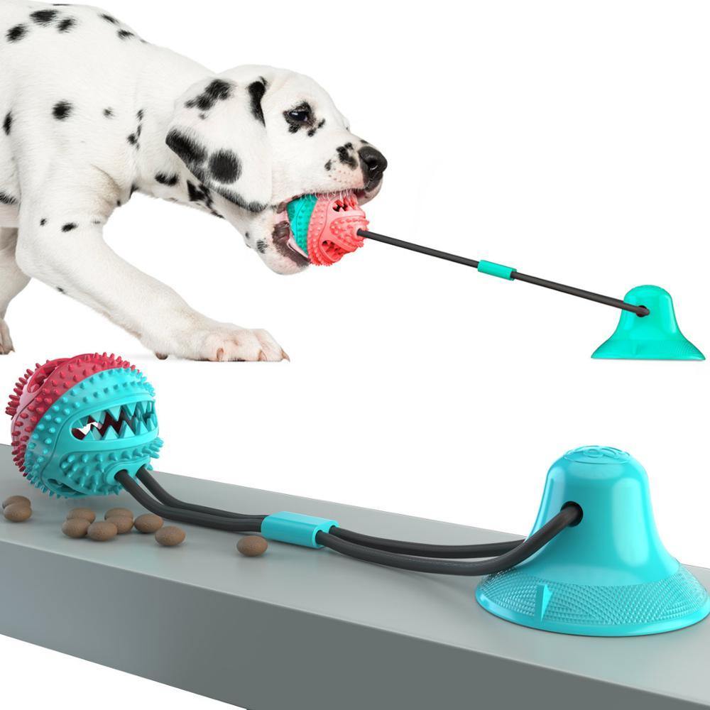 Dog Rope Pull Toy with Suction Cup - Bark ‘n’ Paws