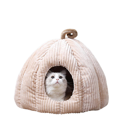 Winter Warm Pumpkin Pet Bed