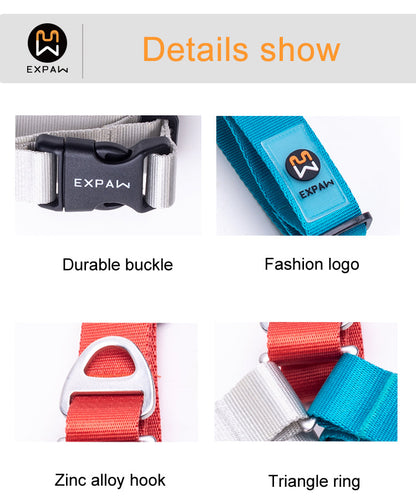 Stylish Adjustable Nylon Dog Harness