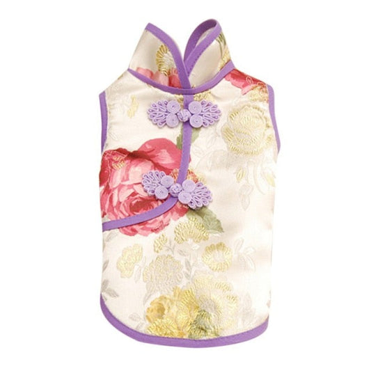 Chinese Cheongsam Dog Clothes