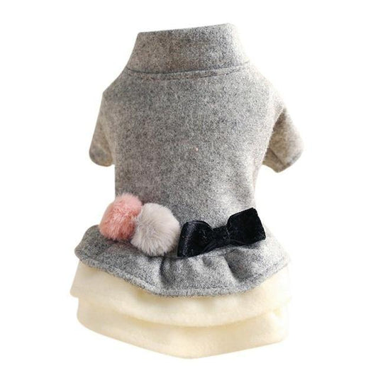 Winter Princess Cute Dog Dress - Bark ‘n’ Paws