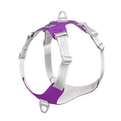 Padded Reflective Nylon Dog Harness - Bark ¡®n¡¯ Paws
