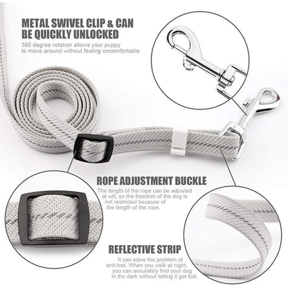Lock System Elastic Dog Leash
