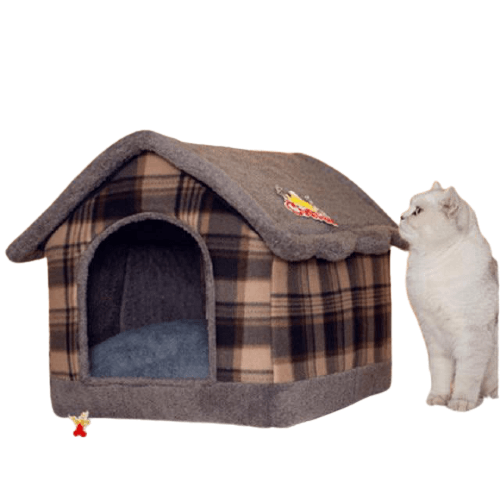 Comfortable Soft & Cozy Pet Kennel - Bark ‘n’ Paws