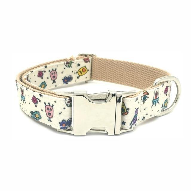 SPACE MONSTER Pet Collar & Lead - Bark ¡®n¡¯ Paws