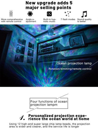 Galaxy Starry Sky Projector Led Night Light