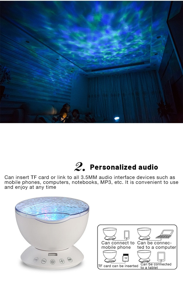 Galaxy Starry Sky Projector Led Night Light