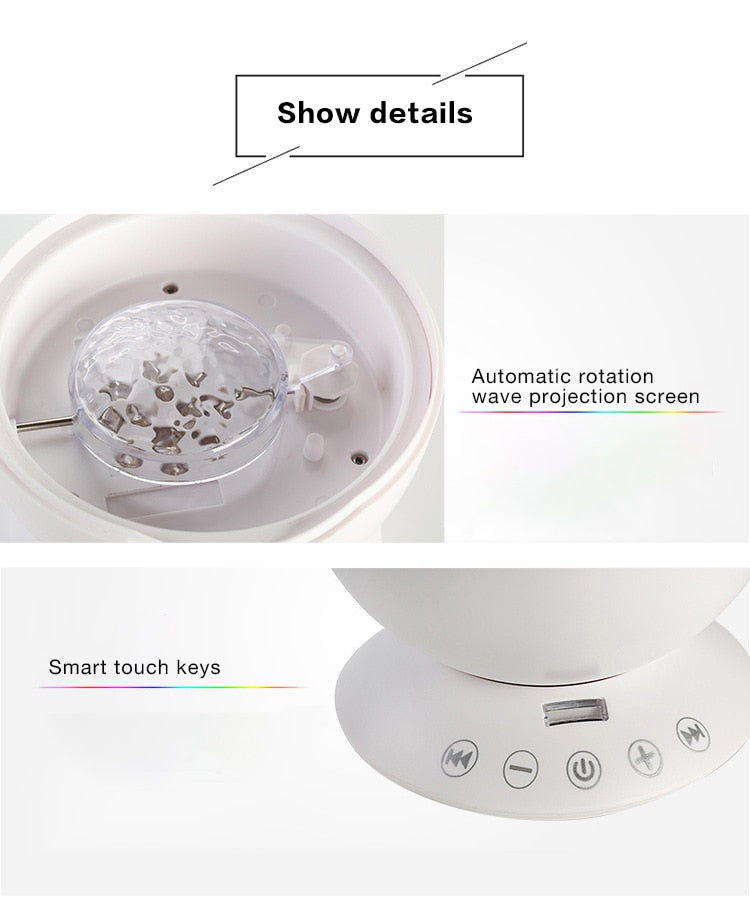 Galaxy Starry Sky Projector Led Night Light