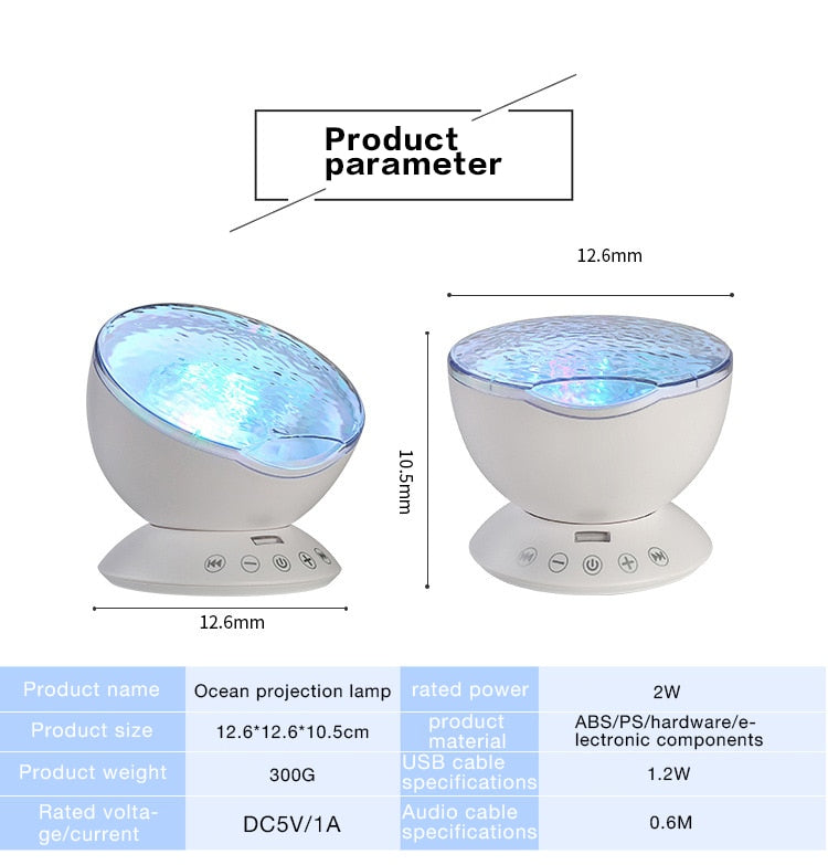 Galaxy Starry Sky Projector Led Night Light