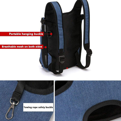 Comfortable Padded Small Dog Backpack