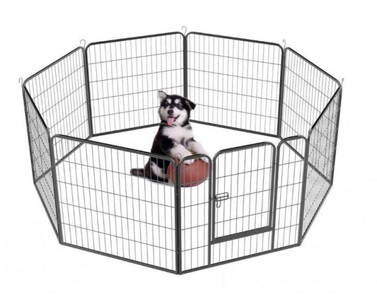 High Quality 8 Pcs Foldable Pet Playpen - Bark ‘n’ Paws