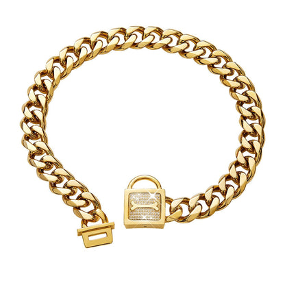 Stainless Steel Luxury Dog Chain