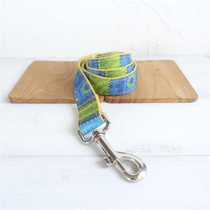 Yellow ETHNIC NATIONAL Pet Collar - Bark ¡®n¡¯ Paws