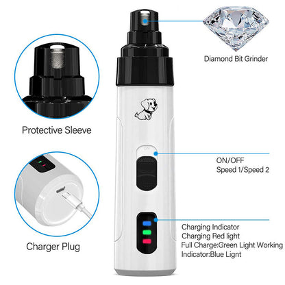 Premium 2 Speed Pet Nail Grinder