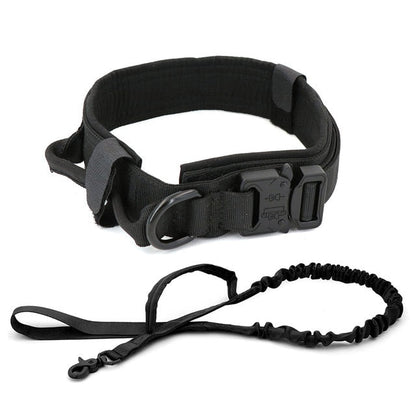 Military Tactical Dog Collar & Leash